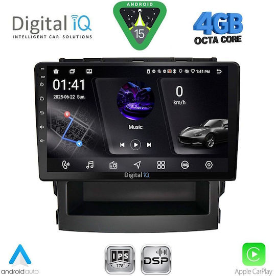 Digital IQ Ηχοσύστημα Αυτοκινήτου για Subaru Forester / Impreza 2019 (Bluetooth/USB/WiFi/GPS/Apple-Carplay/Android-Auto) με Οθόνη Αφής 9"