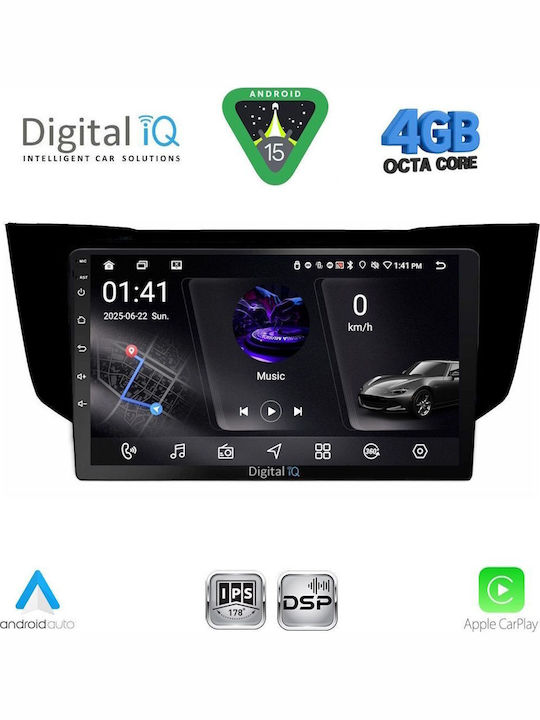 Digital IQ Car Audio System for Lexus RX300 2003-2008 Bluetooth USB WiFi GPS Apple CarPlay Android Auto with 9" Touch Screen