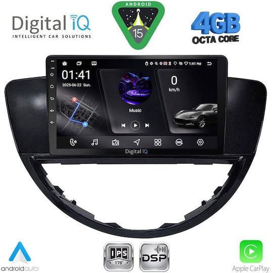Digital IQ Car Audio System for Subaru Tribeca 2007-2014 Bluetooth USB WiFi GPS Apple CarPlay Android Auto with 9" Touch Screen