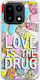 Mobile Phone Case Love Is Drug Oneplus 15 5g Flexible TPU Transparent Silicone