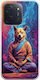 Θήκη Meditation Animals Dog Xiaomi Poco C85 4g Flexible Tpu Διάφανη Σιλικόνη
