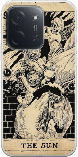 Husă Tarot Cards Sun Xiaomi Poco C85 4g Flexibil TPU Transparent Silicon