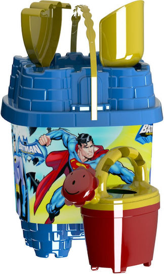 Martin Toys Κουβαδακι Καστρο Batman-superman 20 Εκ