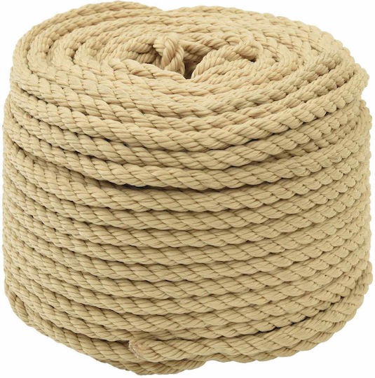 vidaXL Rope Boat 100 M 0.8 Natural PP