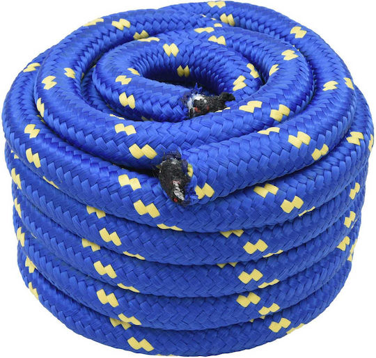 Vidaxl Σχοινί Boat 5 M 6 Μπλε Pp
