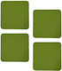 Akustikabsorptionspaneel (4 Stück) 60cm x 60cm x 40mm in Grüner Farbe