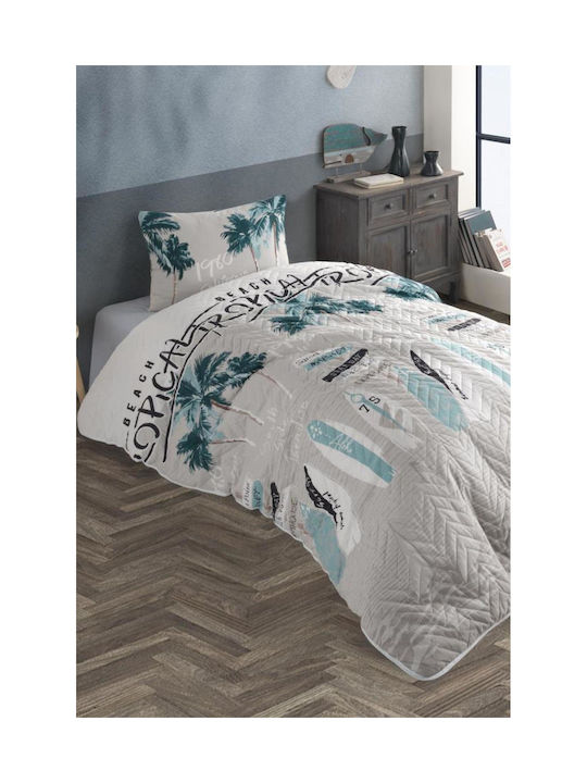 SteweHome Set Kids Duvet Cover Double With Cotton Pillowcase Beige 180x230cm