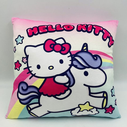 Dimcol Kinder Wurfkissen Mehrfarbig 38x38cm