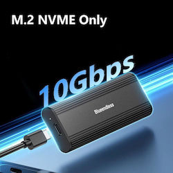 Blueendless M.2 SATA III NVME με σύνδεση SATA Type-C Blueendless M.2 SATA III NVME με σύνδεση SATA Type-C