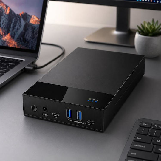 Blueendless Θήκη για Σκληρό Δίσκο IDE με σύνδεση SATA USB 3.0 Type-C