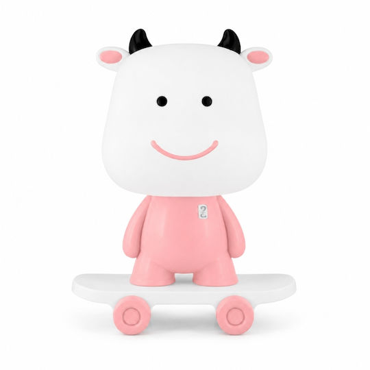 My Home Luxury LED Kinder Tischlampe Rosa 29,5x18,5x15cm
