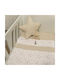 Sophie La Girafe Set Baby Sheets Cradle Cotton Ecru 80x110cm 2 Pieces