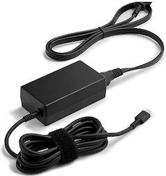 Poly USB-C Laptop-Ladegerät 65W mit Abnehmbarem Netzkabel