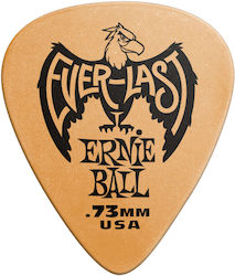 Ernie Ball 9190 Orange Everlast Auswahl 0.73mm 12 Stück