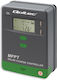 Qoltec Solarladeregler MPPT Temperaturfühler 10A 12V 24V LCD 2 X USB Gel Lifepo4