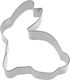 Westmark Kuchenringe / Plätzchenausstecher Form Hase 5 Cm