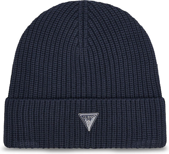 Beanie Ανδρικός Σκούφος Πλεκτός σε Μπλε χρώμα