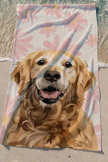 SteweHome Cotton Ecru Beach Towel 150x75cm