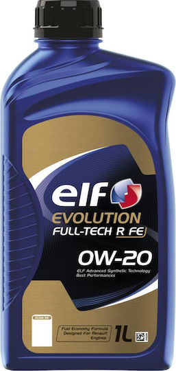 Elf Evolution Full-Tech R FE Συνθετικό Λάδι Αυτοκινήτου 0W-20 1lt