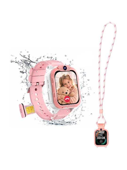BlackView Kids Smartwatch with GPS & Camera Pink
