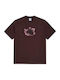 T-shirt Washed Bordeaux PSC-SU26-09