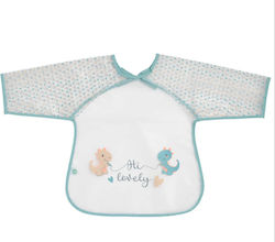 Babycalin Водоустойчива Гащеризон Текстилен с Дантеена Лента и Ръкавици Прозрачен за 12 м+