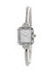 Loisir Womens Watch Battery with Silver Metal Bracelet