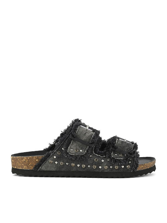 Colors Of California Women's Flat Sandals Navy ...