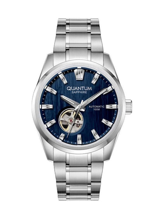 Quantum Men's Watch 41mm Automatic with Silver ...