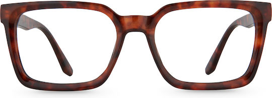 Nordic Vision Damen Lesebrillen +2.00 in Transparent Farbe