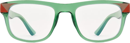 Nordic Vision Women Reading Glasses +3.50 In Turquoise Color