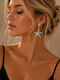Dangle Earrings Made of Steel