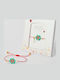 The Gem Stories Bratara Pentru Femei Martisor Macrame Cu Design Ochi Protector Din Snur