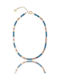 The Gem Stories Necklace From Gold Plated Green Steel