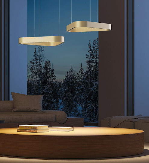 VK Lighting Deckenleuchte Schwarz LED mit Warmes Weiß Licht