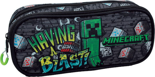 Gim Minecraft Metro Art 2 Black Pencil Case