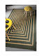 Guy Laroche Maya Rectangular Summer Jute Rug Olive 60x130cm