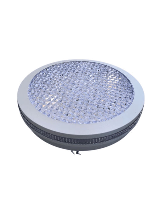 Φωτιστικό Τοίχου LED Μαύρο 22x22x5εκ.