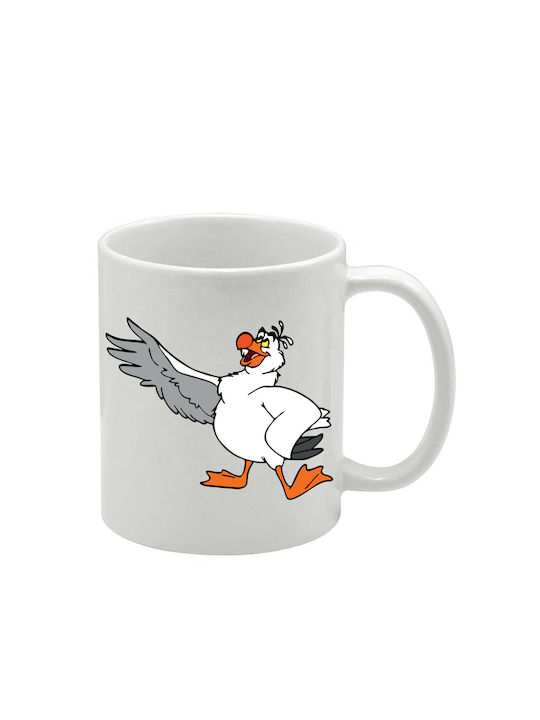 Weiße Tasse Ariel