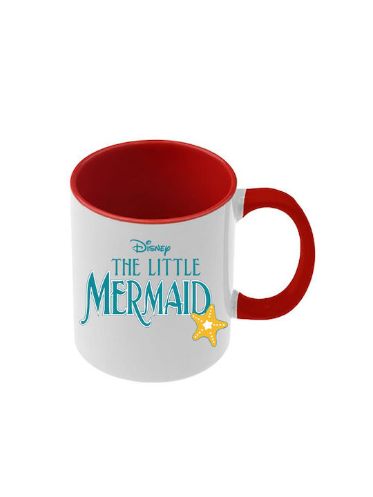 Tasse Ariel Rote Griff Innenraum