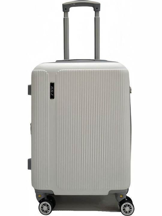 Reisekoffer Hart Weiß Höhe 52 cm