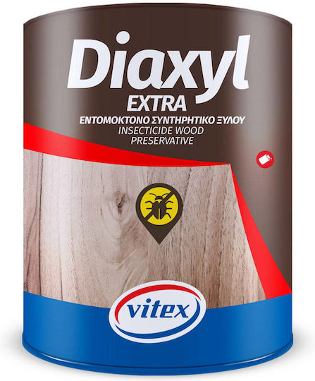 Vitex Diaxyl Extra Συντηρητικό Ξύλου Διαλύτου Άχρωμο Ματ 750ml
