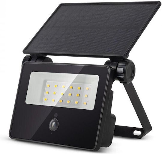 Jager Waterproof Solar LED Flood Light 4W Natural White IP65