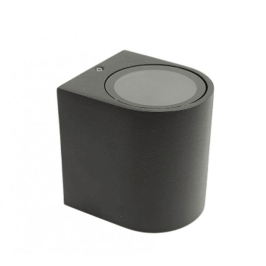 Wall-Mounted Outdoor Lighting Black
