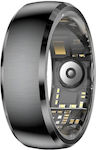 SY15 Smart Ring 18.2mm με Παλμογράφο Μαύρο