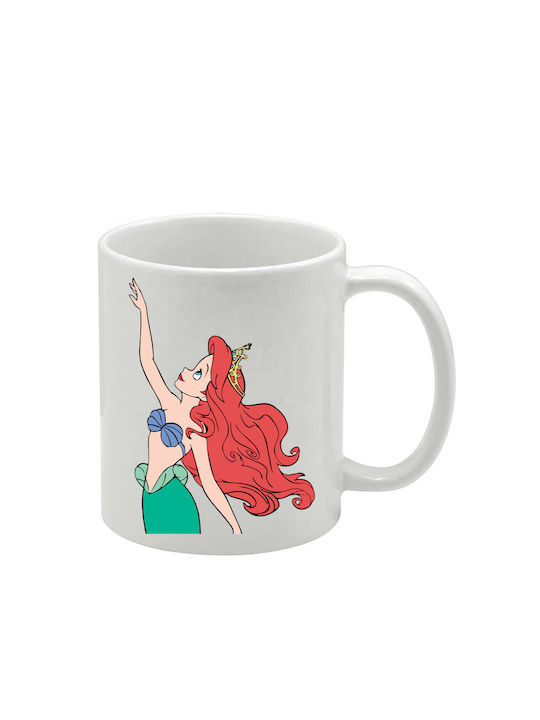 Weiße Tasse Ariel
