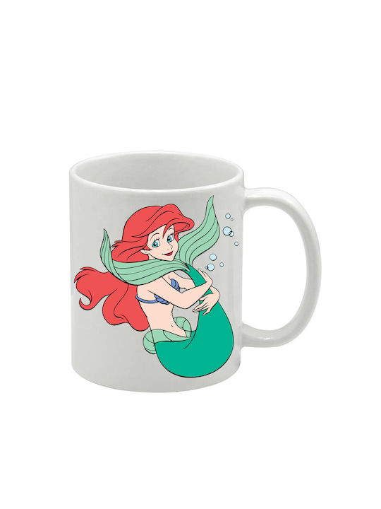 Weiße Tasse Ariel