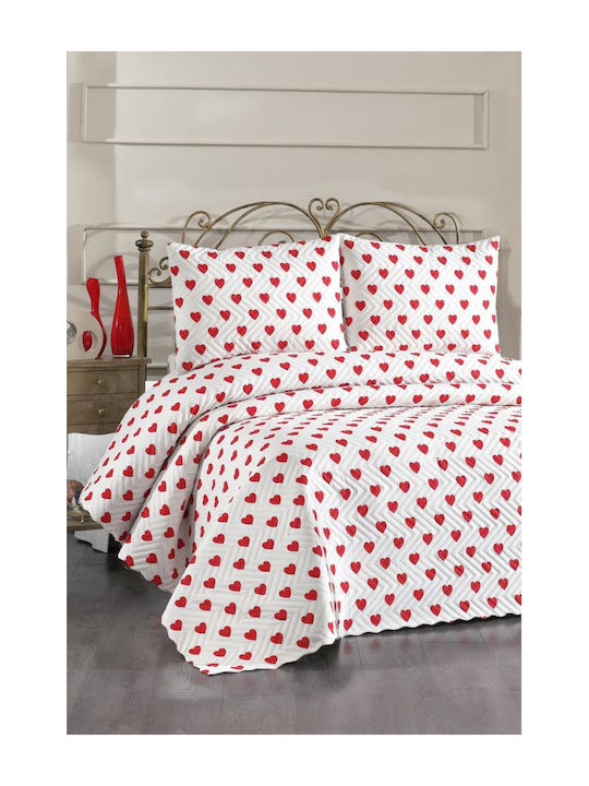SteweHome Πάπλωμα Διπλό με Γέμιση Microfiber 200x230εκ. Πολύχρωμο