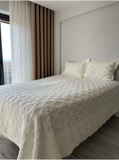 SteweHome Steppdecken Set Übergröße 240x250cm Skandinavisch