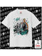 Victor Wembanyama Basketball White Classic T-shirt Double Stitching Without Side Seams 100% Cotton Vegan & Oeko-tex Certified